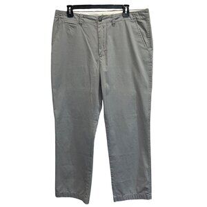 J.Crew Men's Gray Chino Pants 100% Cotton 34x30